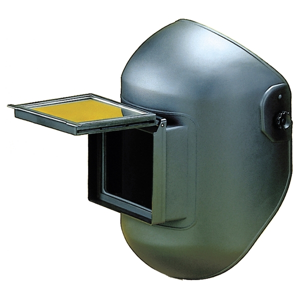 Firepower Lift/Fixed-Front Combo Helmet 4-1/2X5-1/4 Blac 1441-0004